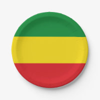 Drapeau rastafarien Rasta Ethiopie