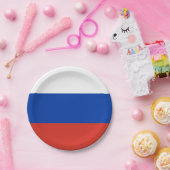 Assiettes En Carton Drapeau russe (Fête)