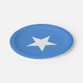 Assiettes En Carton Drapeau somalien (Angle)