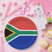 Assiettes En Carton drapeau sud-africain (Fête)