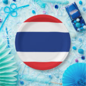 Assiettes En Carton Drapeau thaïlandais (Fête)