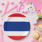 Assiettes En Carton Drapeau thaïlandais (Fête)