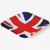 Assiettes En Carton Drapeau Union Jack britannique (Angulaire)