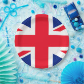 Assiettes En Carton Drapeau Union Jack du Royaume-Uni (Fête)