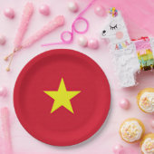 Assiettes En Carton Drapeau Vietnam (Fête)