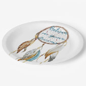 Assiettes En Carton Dream Catcher (Angle)