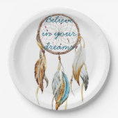 Assiettes En Carton Dream Catcher (Devant)
