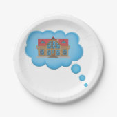 Assiettes En Carton Dream Home (Devant)