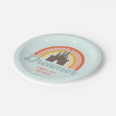 Assiettes En Carton Dream Rainbow Castle Fairy Tale (Angle)