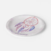 Assiettes En Carton Dreamcatcher Sleepover fête d'anniversaire (Angle)