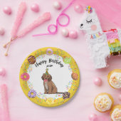 Assiettes En Carton Drôle Cockapoo Anniversaire (Fête)
