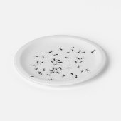 Assiettes En Carton Drôle fourmi. Les fourmis partout (Angle)