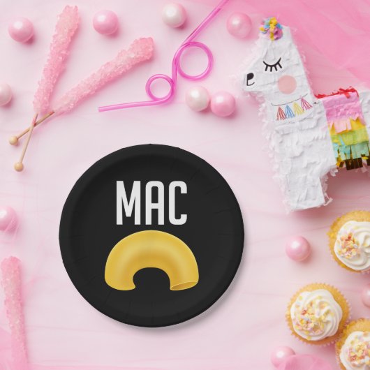 Assiettes En Carton Drôle Matching Macaroni Et Halloween Fromage (Fête)