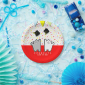 Assiettes En Carton Drôle Parti de Graduation (Fête)