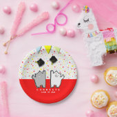 Assiettes En Carton Drôle Parti de Graduation (Fête)