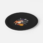 Assiettes En Carton Drôle Pitbull Chien Halloween Costume (Angle)