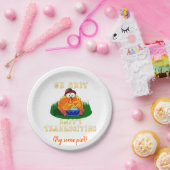 Assiettes En Carton Drôle Turquie réalise que c'est Thanksgiving ! (Fête)