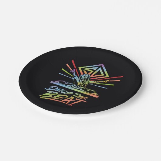 Assiettes En Carton Drop the Beat : DJ Scooby-Doo (Angle)