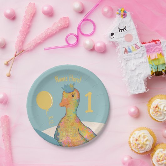 Assiettes En Carton Duck (Fête)