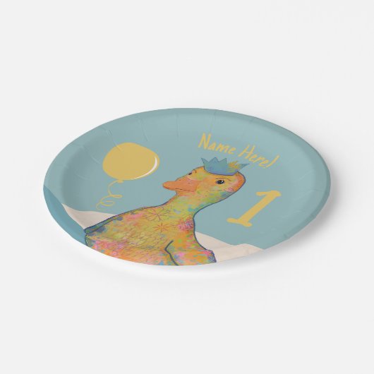 Assiettes En Carton Duck (Angle)