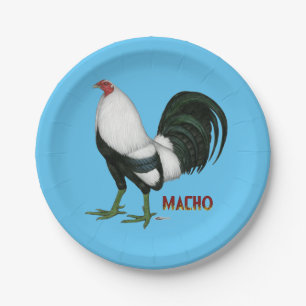Assiettes En Carton Duckwing Gamecock