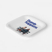 Assiettes En Carton Dumb and Dumber | Des imperfections (Angulaire)