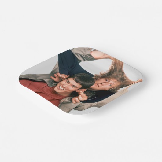 Assiettes En Carton Dumb et Dumb | Lloyd et Harry (Angulaire)