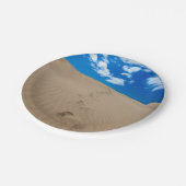 Assiettes En Carton Dunes de Grande Canarie (Angle)