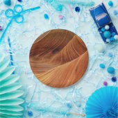 Assiettes En Carton Dunes De Sable (Fête)