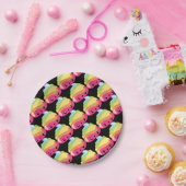 Assiettes En Carton Dunette Emoji d'arc-en-ciel (Fête)