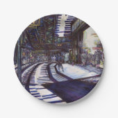 Assiettes En Carton Dusting the Piano (Devant)