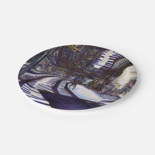 Assiettes En Carton Dusting the Piano (Angle)