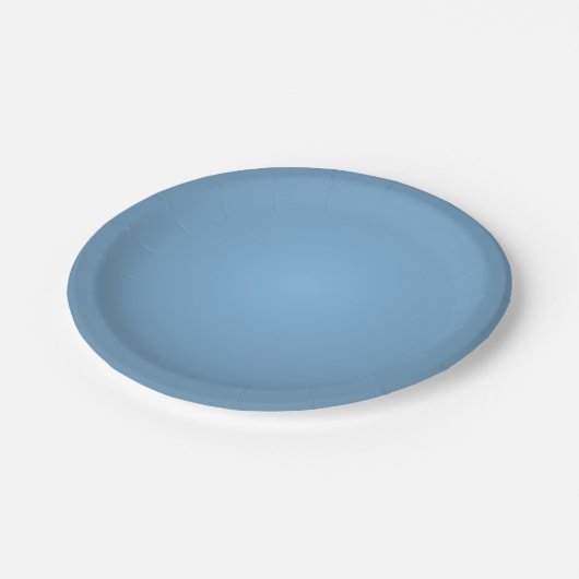 Assiettes En Carton Dusty Blue (Angle)