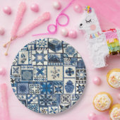 Assiettes En Carton Dutch Delft (Fête)