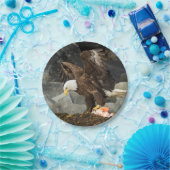 Assiettes En Carton Eagle chauve final (Fête)