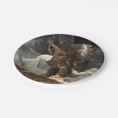 Assiettes En Carton Eagle chauve final (Angle)