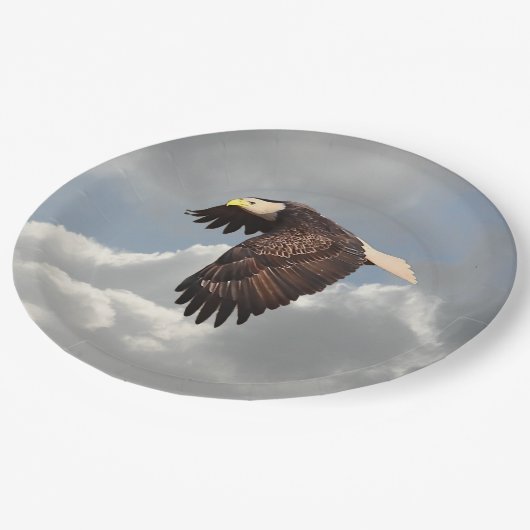 ASSIETTES EN CARTON EAGLE DE MONTÉE (Angle)