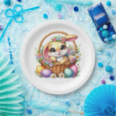 Assiettes En Carton Easter Bunny  (Fête)