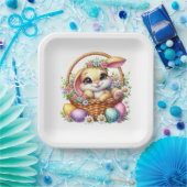 Assiettes En Carton Easter Bunny (Fête)