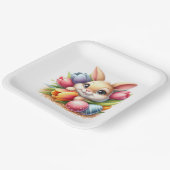 Assiettes En Carton Easter Bunny  (Angulaire)