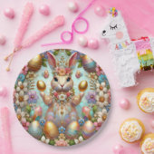 Assiettes En Carton EASTER BUNNY 3D ~ Pastels~ (Fête)