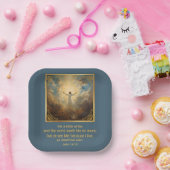 Assiettes En Carton Easter Resurrection Religious (Fête)