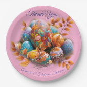 Assiettes En Carton Easter Sunday Celebrations (Devant)