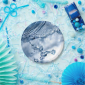 Assiettes En Carton Eau (Fête)