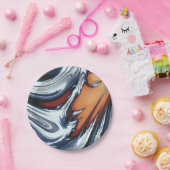 ASSIETTES EN CARTON EAU DE LA RIVIÈRE (Fête)