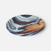 ASSIETTES EN CARTON EAU DE LA RIVIÈRE (Angle)