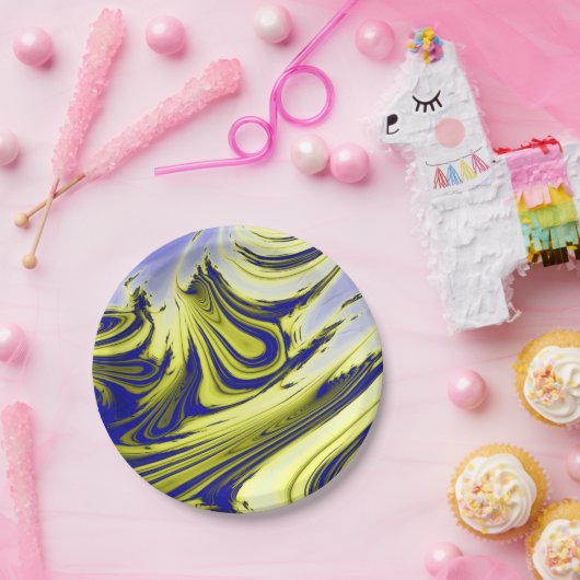 ASSIETTES EN CARTON EAU NAVIGABLE (Fête)