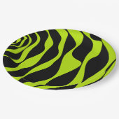 Assiettes En Carton Ebb et flux 4 - Lime vert (Angle)