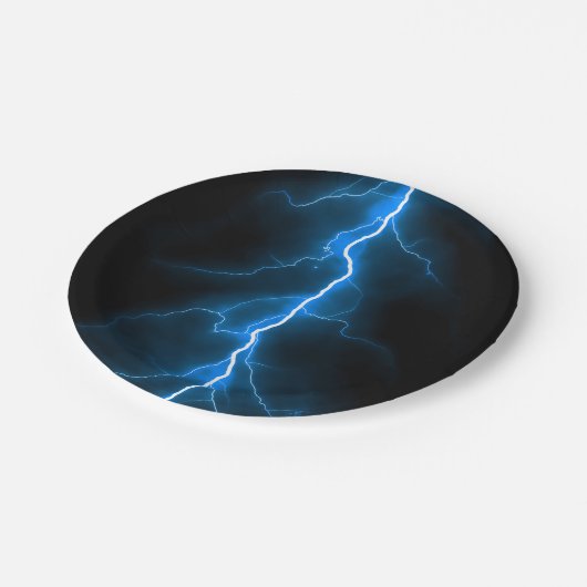 Assiettes En Carton Éclair (Angle)