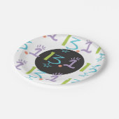 Assiettes En Carton Eclectique 13.1 Plaque à papier à thème semi-marat (Angle)